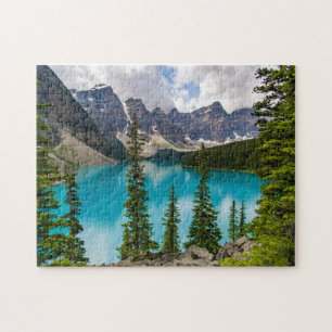 Moraine Lake in Banff National Park Kanada Puzzle