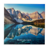 Moraine Lake, Kanada, Fliese (Vorderseite)