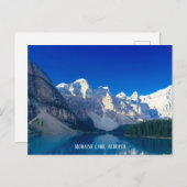 Moraine Lake, Kanada Postcard Postkarte (Vorne/Hinten)