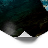 Moraine Lake, Kanada, Poster (Ecke)