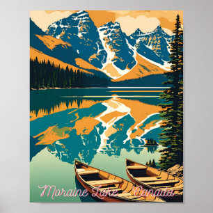 Moraine Lake - Kanada Poster