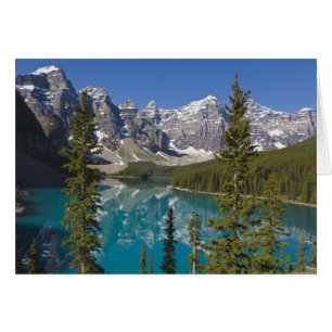 Moraine Lake, Kanadische Rocky Mountains, Alberta,