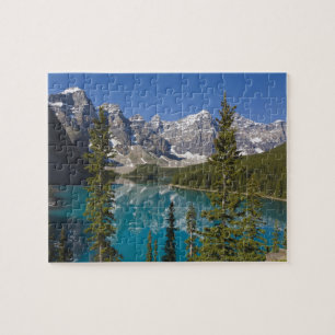 Moraine Lake, Kanadische Rocky Mountains, Alberta, Puzzle