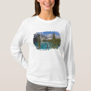 Moraine Lake, Kanadische Rocky Mountains, Alberta, T-Shirt