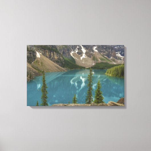 Moraine Lake Leinwanddruck (Vorderseite)