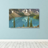 Moraine Lake Leinwanddruck (Insitu (Holzboden))