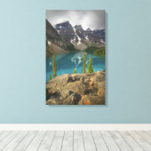 Moraine Lake Leinwanddruck (Insitu (Holzboden))