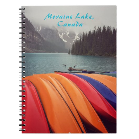 Moraine Lake Notizblock (Vorderseite)