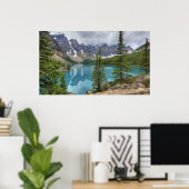 Moraine Lake Pano Poster (Heimbüro)