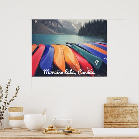 Moraine Lake Poster (Küche)