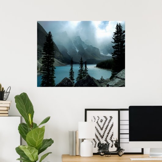 Moraine Lake Poster (Heimbüro)
