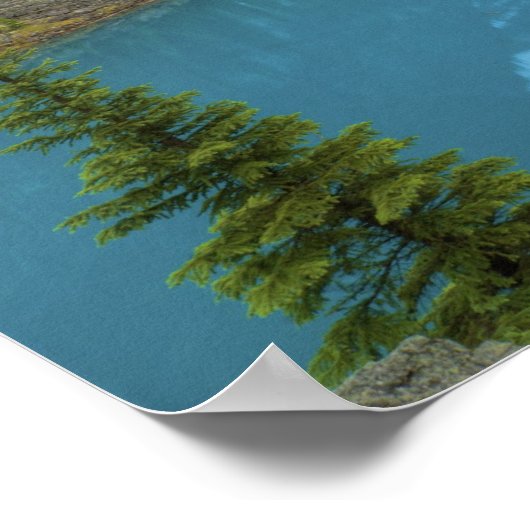Moraine Lake Poster (Ecke)
