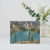 Moraine Lake Postkarte (Stehend Vorderseite)