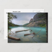 Moraine Lake Postkarte (Vorne/Hinten)