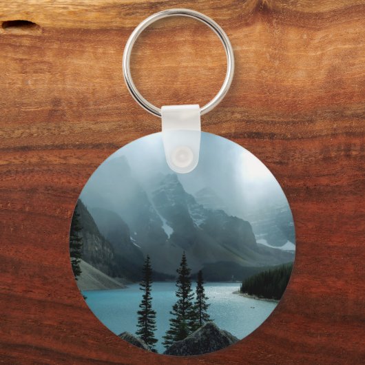Moraine Lake Schlüsselanhänger (Vorderseite)