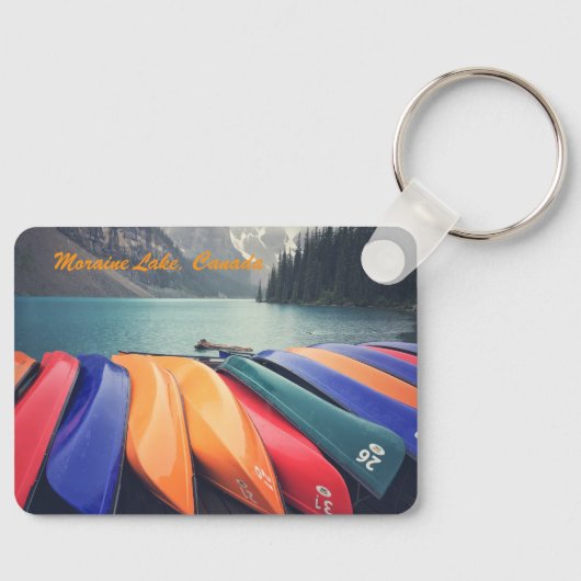 Moraine Lake Schlüsselanhänger (Vorderseite)