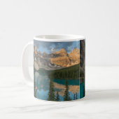 Moraine Lake Tasse, Canadian Rockies Kaffeetasse (Vorderseite Links)