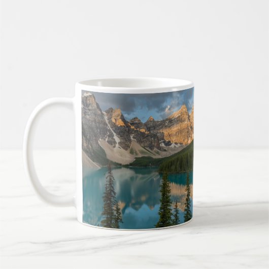 Moraine Lake Tasse, Canadian Rockies Kaffeetasse (Links)
