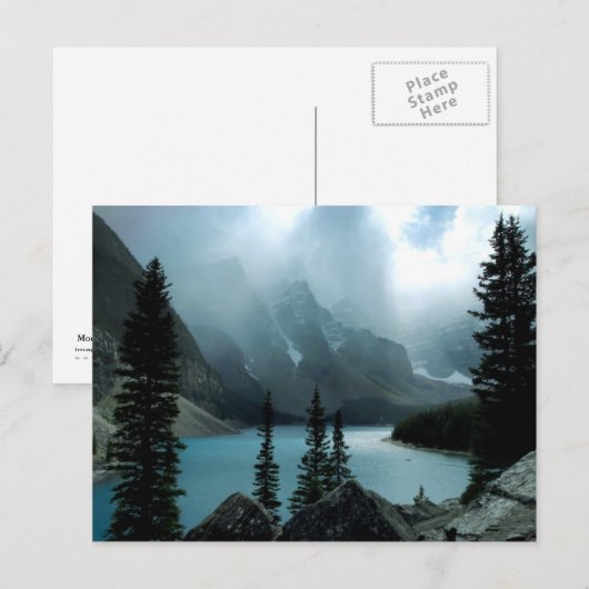 Moraine Postcard Postkarte (Vorne/Hinten)