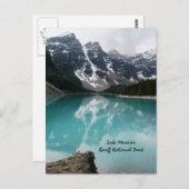 Moraine Postkarte (Vorne/Hinten)