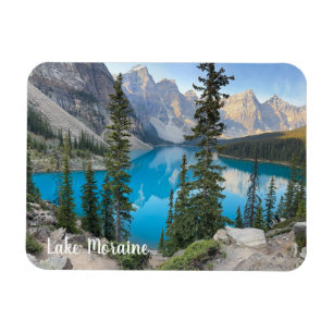 Moraine-See in Banff Canada Magnet