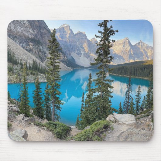 Moraine-See in Banff Canada Mousepad (Vorne)
