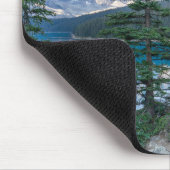 Moraine-See in Banff Canada Mousepad (Ecke)