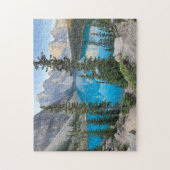 Moraine-See in Banff Canada Puzzle (Vertikal)