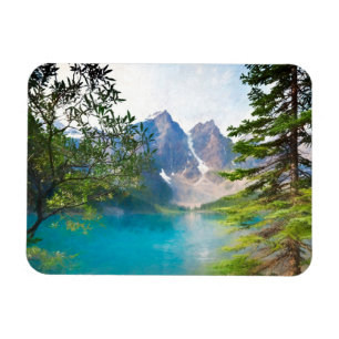 Moraine See und das Tal von zehn Spitzen Magnet