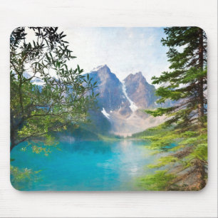 Moraine See und das Tal von zehn Spitzen Mousepad
