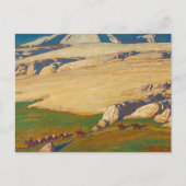 Moraine und Wiese, Sierra Nevada, Kalifornien Postkarte (Vorderseite)