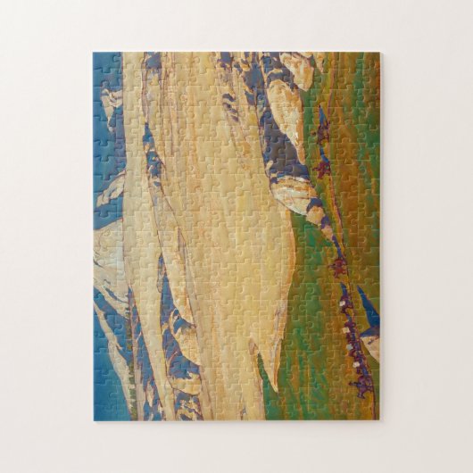 Moraine und Wiese, Sierra Nevada, Kalifornien Puzzle (Vertikal)