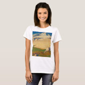 Moraine und Wiese, Sierra Nevada, Kalifornien T-Shirt (Vorne ganz)