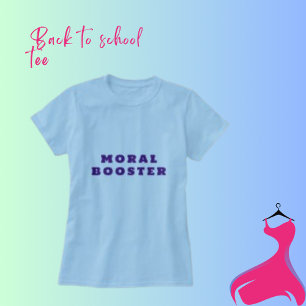 Moral Booster Typografie Word Women's T - Shirt