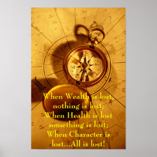 Moral Compass Poster