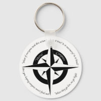 Moral Compass Schlüsselanhänger