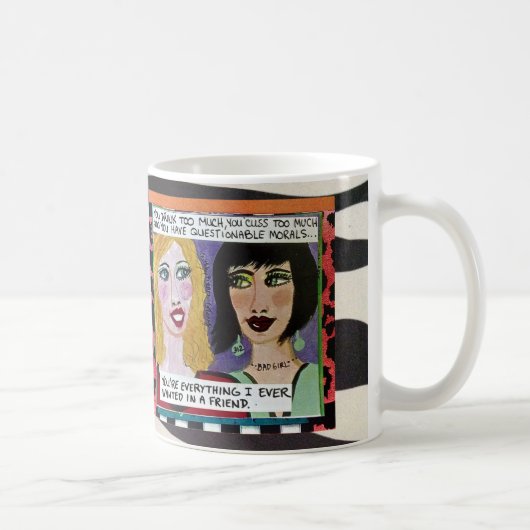 MORAL DES KAFFEE-MUG-QUESTIONABLE KAFFEETASSE (Rechts)