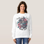 Moral grau Buchclub Sweatshirt (Vorne ganz)