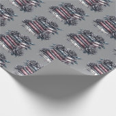 Moral Gray Book Club Wrapping Paper Geschenkpapier (Ecke)