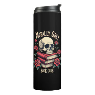 Moral Gray Merch Dark Romance Romantasy Smut Thermosbecher
