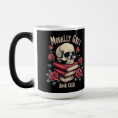 Moral Gray Merch Dark Romance Romantasy Smut Verwandlungstasse (Links)
