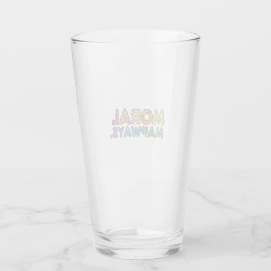 Moral Mapways Glas (Rückseite)