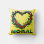 Moral Outdoor Kissen (Vorderseite)