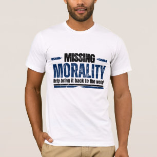 Moral weiß T-Shirt