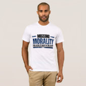 Moral weiß T-Shirt (Vorne ganz)