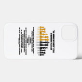 Morale des Schachs Benjamin Franklin Reflektives S Case-Mate iPhone Hülle (Rückseite (Horizontal))