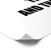 Morale des Schachs Benjamin Franklin Reflektives S Poster (Ecke)