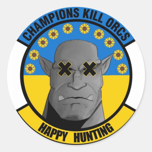 Morale Patch v3 Runder Aufkleber (Vorderseite)