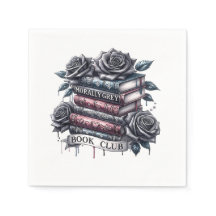 Morally Gray Book Club Napkins