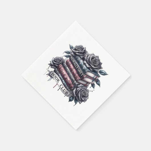Morally Gray Book Club Napkins Serviette (Ecke)